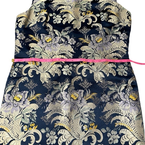 Ralph Lauren 2016 Fall Collection Georgia Baroque Silk Brocade Sheath Dress - Picture 12 of 16